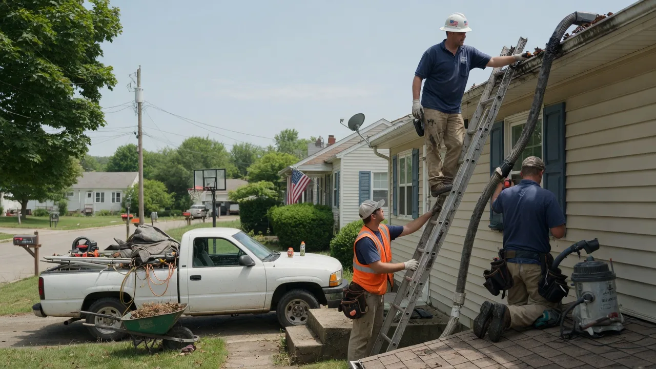 Gutter Installation in Scottsburg, IN near me